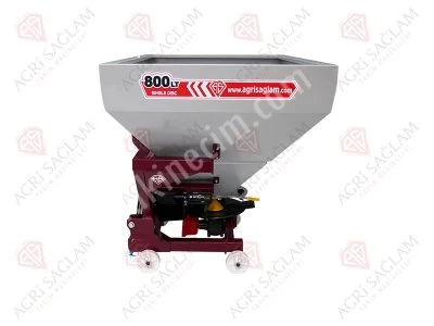 800 Litre Tek Diskli Gübre Serpme Makinesi