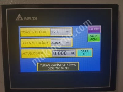 Gıdasal ve Kimyasal Ürünlerin Karışımı ve Paketlemesi Sistemi