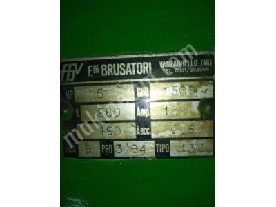 Dc Motor.5Hp-1500Devir