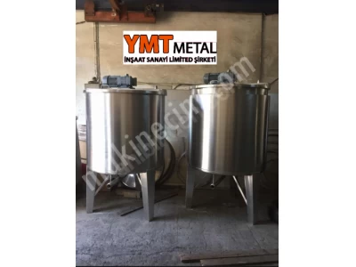 1 Tonluk Sıfır Imalat Paslanmaz Karıştırıcı Kazan