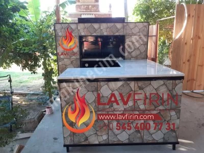 Portable Stone Oven - Natural Gas - Wood Fired