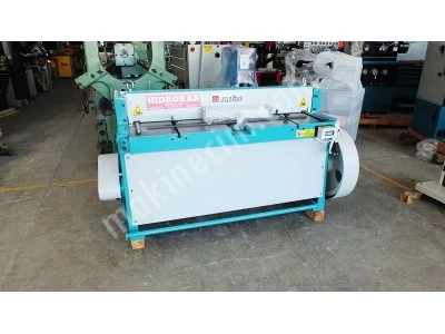 Isıtan 1320X2,5 Motorlu Angrajlı Döküm Gövde Giyotin Makas