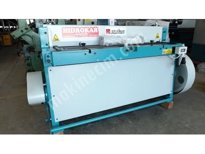 Isıtan 1320X2,5 Motorlu Angrajlı Döküm Gövde Giyotin Makas