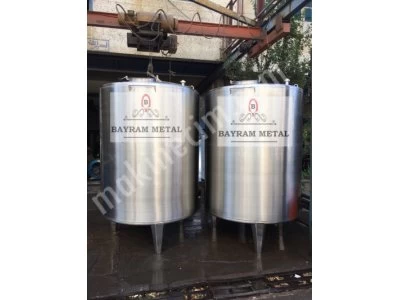 Paslanmaz Karıştırıcı Mikser Kimya Kozmatik Gıda Su Deposu Kazan Tank Depo Dinlendirme Tanklar