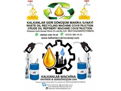 Waste Oil Recycling Machine Kalkanlar Machinery