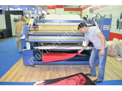Tural Makina Tm-1800 / Tc-605 Pieces Fabric Paper Transfer Printing Machine