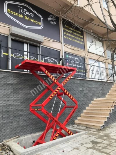 Makaslı Platformlar, Yükseltme Rampası, Yükseltme Rampası