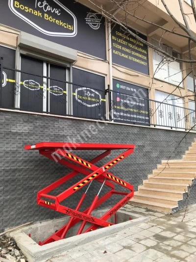 Makaslı Platformlar, Yükseltme Rampası, Yükseltme Rampası