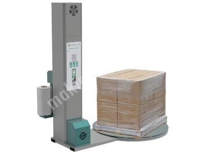 Automatıc Pallet Stretch Wrappıng Machıne (Motorızed Pre-Stretch)