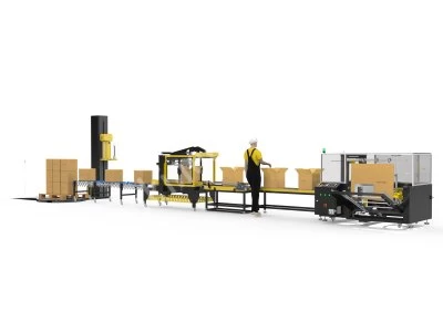 Fully Automatıc Box Openıng - Box Preparıng Machıne