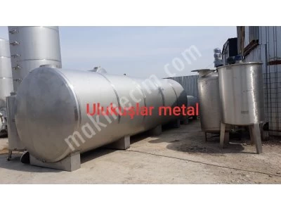 Paslanmaz Yüksek Tonaj Depolama Stok Tankları Satılık