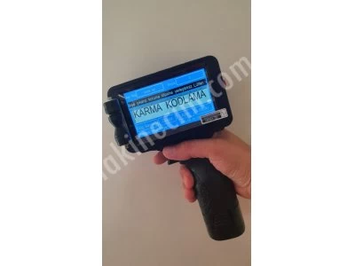El Tipi Inkjet Tarih Makinası