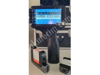 El Tipi Inkjet Tarih Makinası
