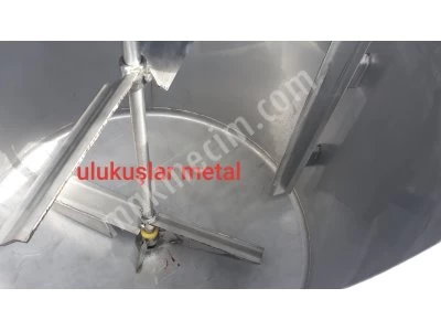 STAINLESS MIXERS FROM ULUKUŞLAR SHREDDER AND HEATED BOILERS