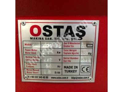 Ostaş Brand 1570 X 92 Asymmetrıc 3-Ball 2.5 Mm Cylınder Machıne