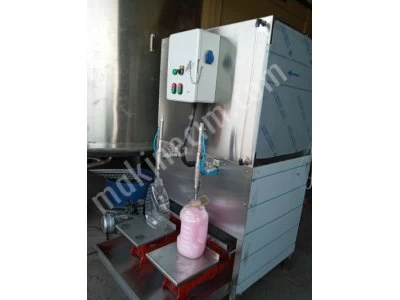 2 Nuzullu Sıvı Teneke Dolum Makinası -1-18 Lt