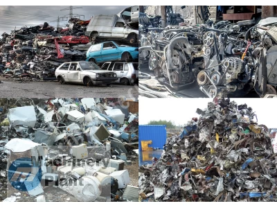 Mobil Shredder Parçalama Geri Dönüşüm Makinaları
