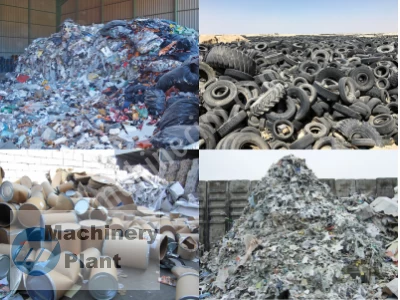 Mobil Shredder Parçalama Geri Dönüşüm Makinaları
