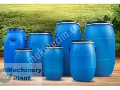Used Plastic Drum Blow Molding Machine Fischer Bmo
