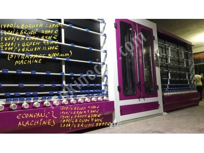 1700/6 Fırça.Isıcam Yıkama Makinesi