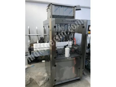 Silindir Şişe Islak Mendil Kesim Dolum Makineleri