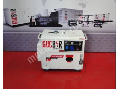 Güçbir Jeneratör Ege Bölge Bayinden Stoktan Teslim Gjd 8000 S / 8 Kva Kabinli Dizel Jeneratör
