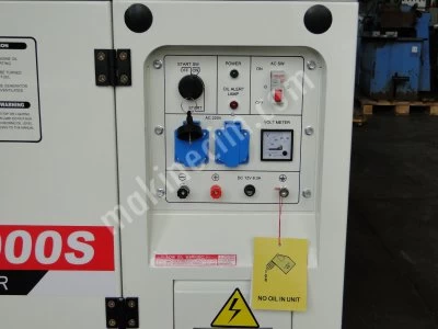 Güçbir Jeneratör Ege Bölge Bayinden Stoktan Teslim Gjd 10000 S / 10 Kva Kabinli Dizel Jeneratör