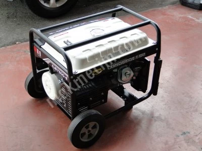 Güçbir Jeneratör Ege Bölge Bayinden Stoktan Teslim Gjb 7500 E / 7 Kw Benzinli Jeneratör