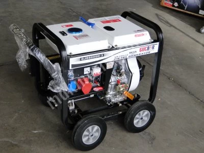 Güçbir Jeneratör Ege Bölge Bayinden Stoktan Teslim Gjd 8000-H3 / 8 Kva Dizel Trifaze
