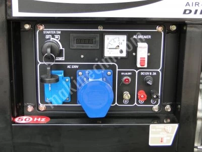 Güçbir Jeneratör Ege Bölge Bayinden Stoktan Teslim Gjd 7000 H / 7 Kva Dizel Jeneratör