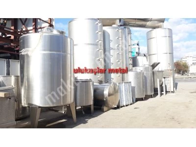 STAINLESS TANK TANK MIXER MIXER BOILERS SPECIAL MANUFACTURING AND STOCK PRODUCTS FOR SALE
