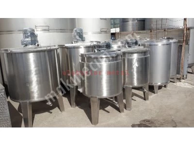 STAINLESS MIXER MIXER BOILER FOR SALE 304 QUALITY GIDA KIMYA KOZMETIK