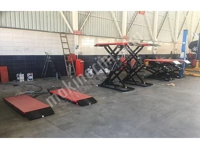 2 Metre Makaslı Oto Lifti
