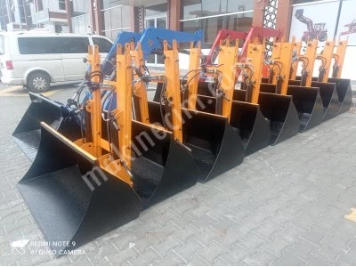 Tüm Forkliftlere Uyumlu Portatif Yükleyici Kepçe