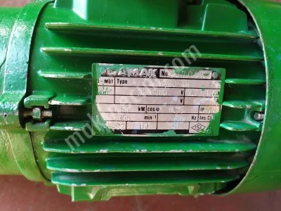 Redüktörlü Motor 0,55 Kw-90 Devir