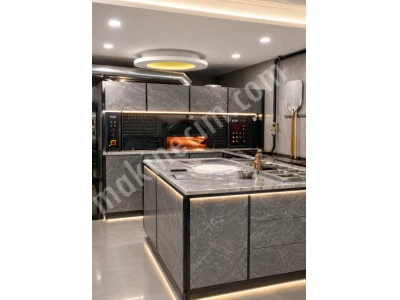 Natural Gas Double Burner Ce Certificated Mobile Oven Production