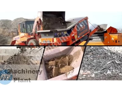 Mobil Kırıcı İnşaat Atığı Parçalama