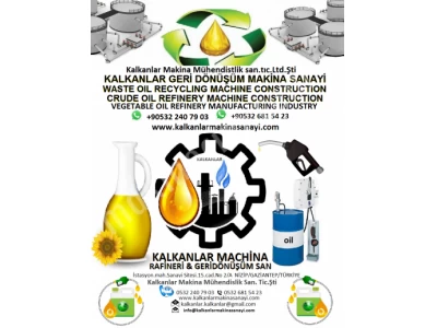 Atık Motor Yağı Geri Dönüşüm Makinası Imalat Yapımı