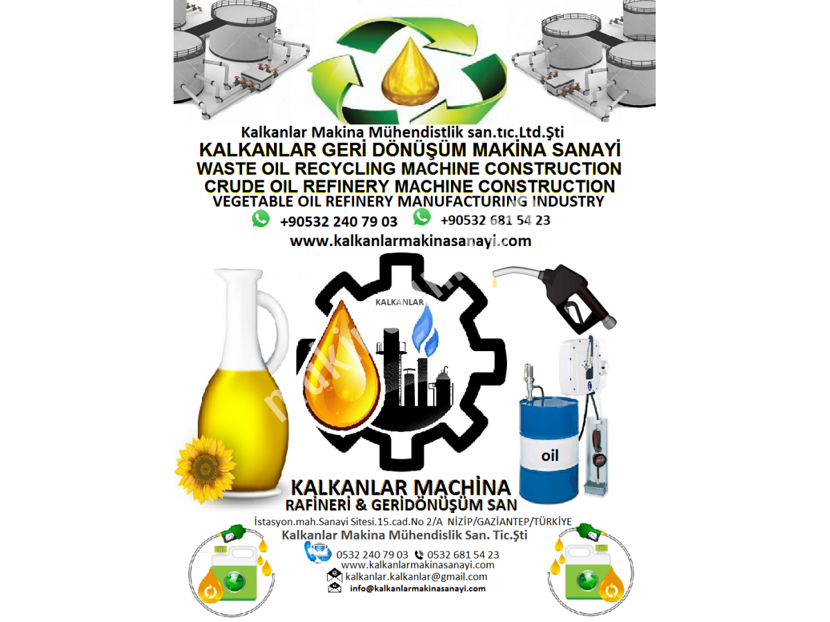 Engine Oil Manufacturing Machine Construction For Sale