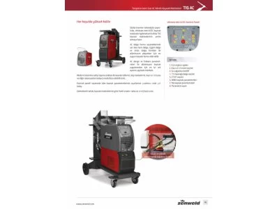 Aluminum Argon Welding Zenweld Ultimate 400 Ac/dc 400 Amps Pulse Tig