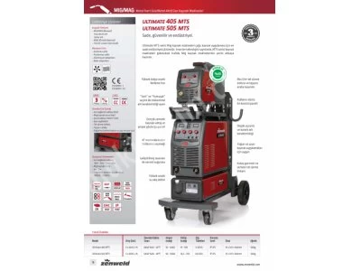 Gazaltı Kaynağı Zenweld Ultimate 505 Mts 505 Amper Mig/Mag