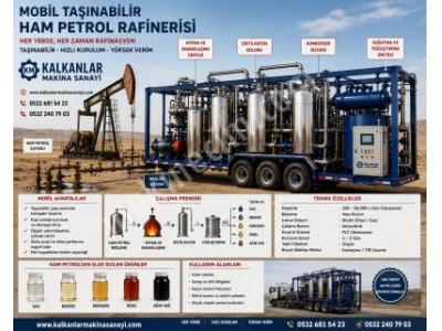 100-Liter Crude Oil Refinery Manufacturing