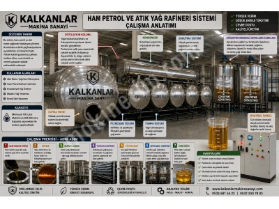 100-Liter Crude Oil Refinery Manufacturing