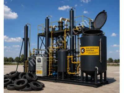500 Litre Kapasiteli Ham Petrol Rafineri Tesisi Kurulumu