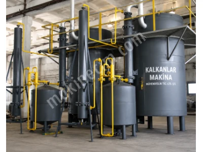 750 Liter Waste Oil Refinery Construction