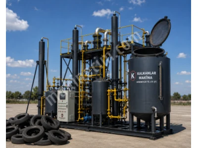 Construction Of 100000 Liters Crude Oil Distiller