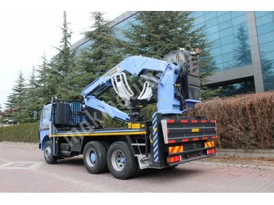 Log Loading and Stacking Crane