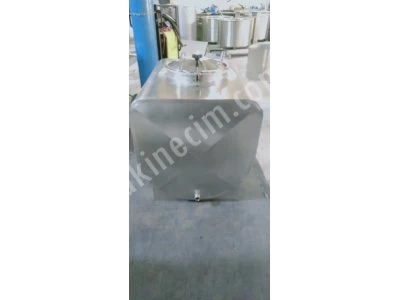 Araç Üstü Süt Taşıma Tankı 500 Lt Tek Cidarlı