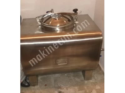 Araç Üstü Süt Taşıma Tankı 500 Lt Tek Cidarlı