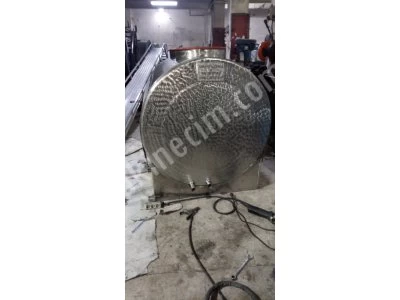 Araç Üstü Süt Taşıma Tankı 750 Lt Tek Cidarlı